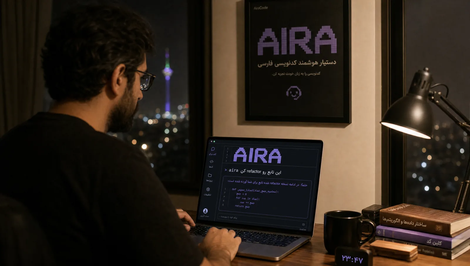 AiraCode، همراه کدنویسی فارسی توسعه‌دهنده ایرانی