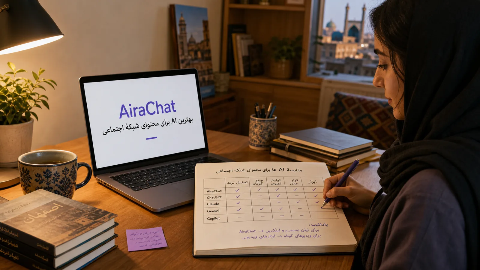 بهترین AI برای محتوای شبکهٔ اجتماعی