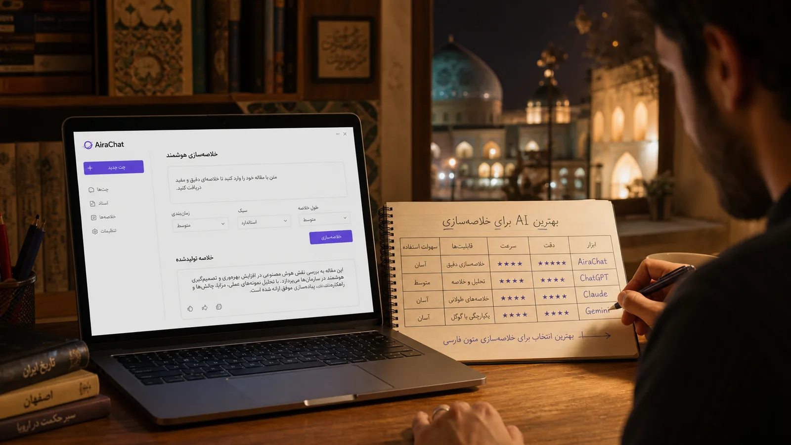 بهترین AI برای خلاصه‌سازی