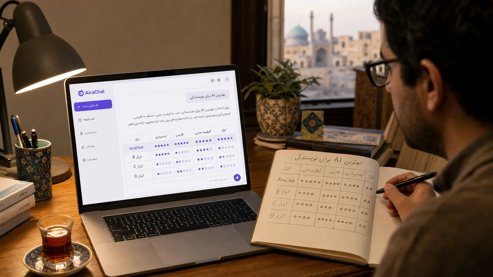 بهترین AI برای نویسندگی