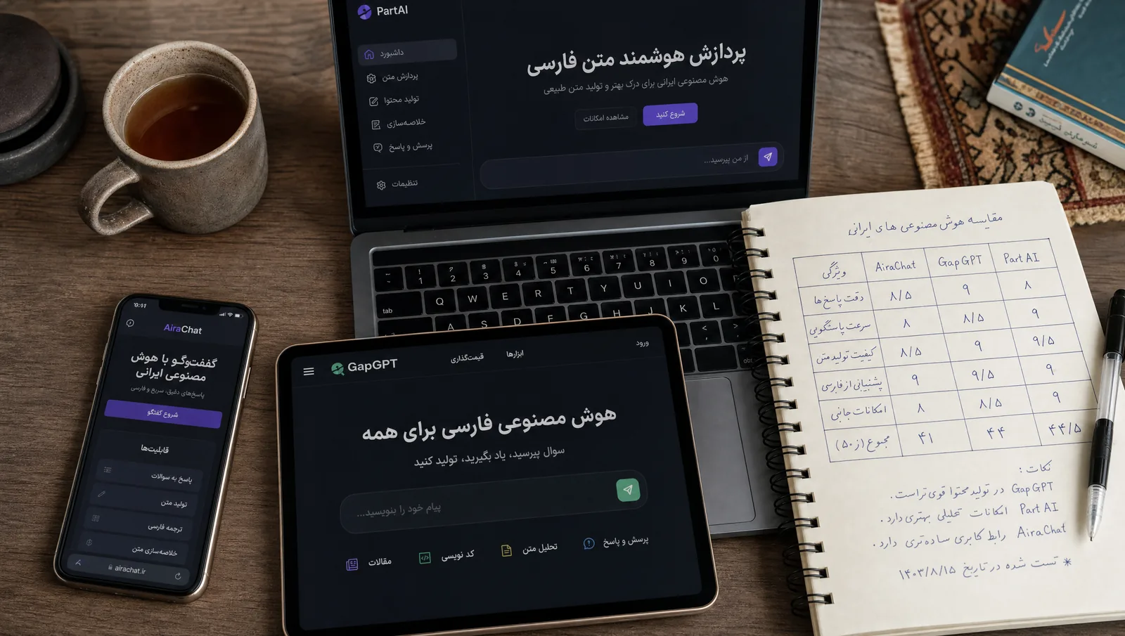 آوال‌ای و بهترین هوش مصنوعی ایرانی