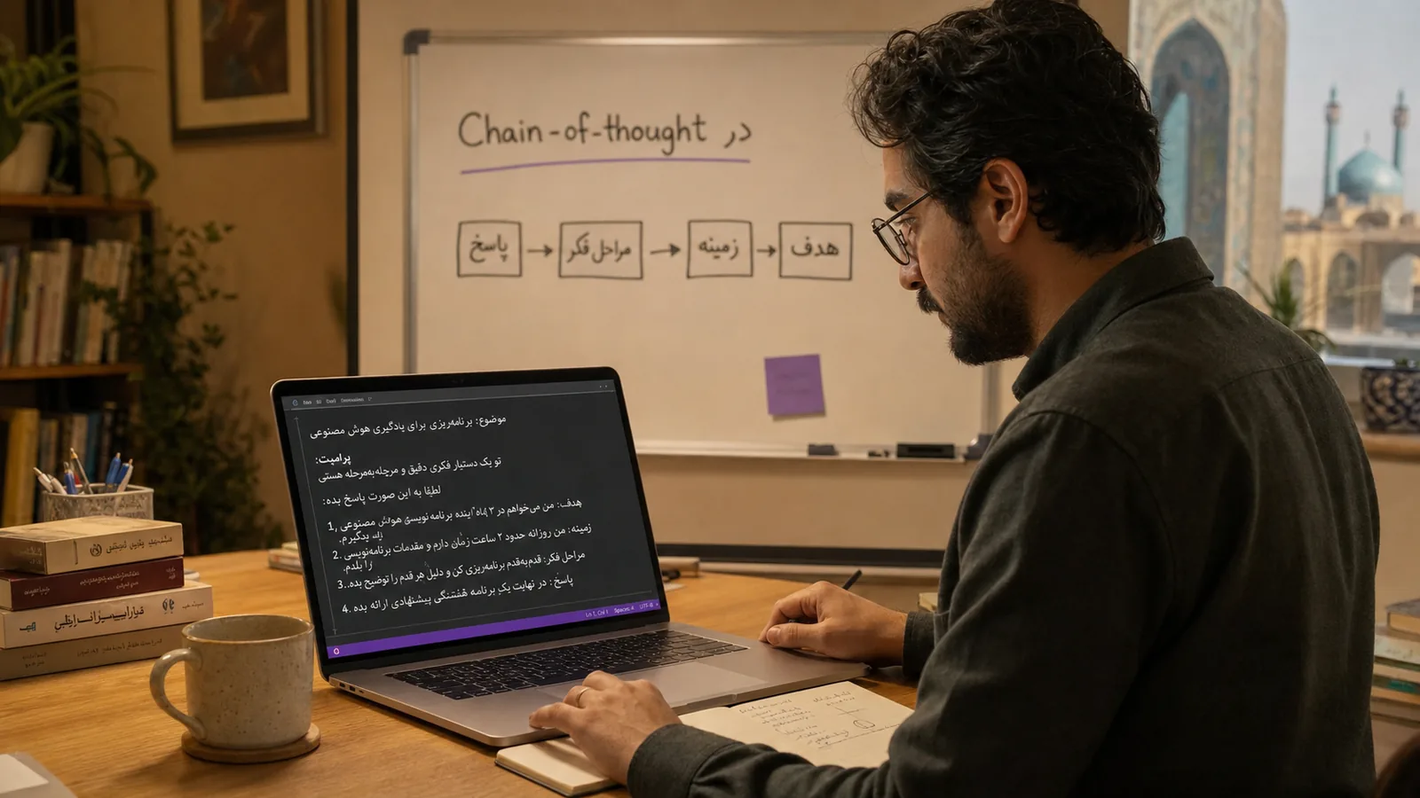 Chain-of-thought در پرامپتنویسی