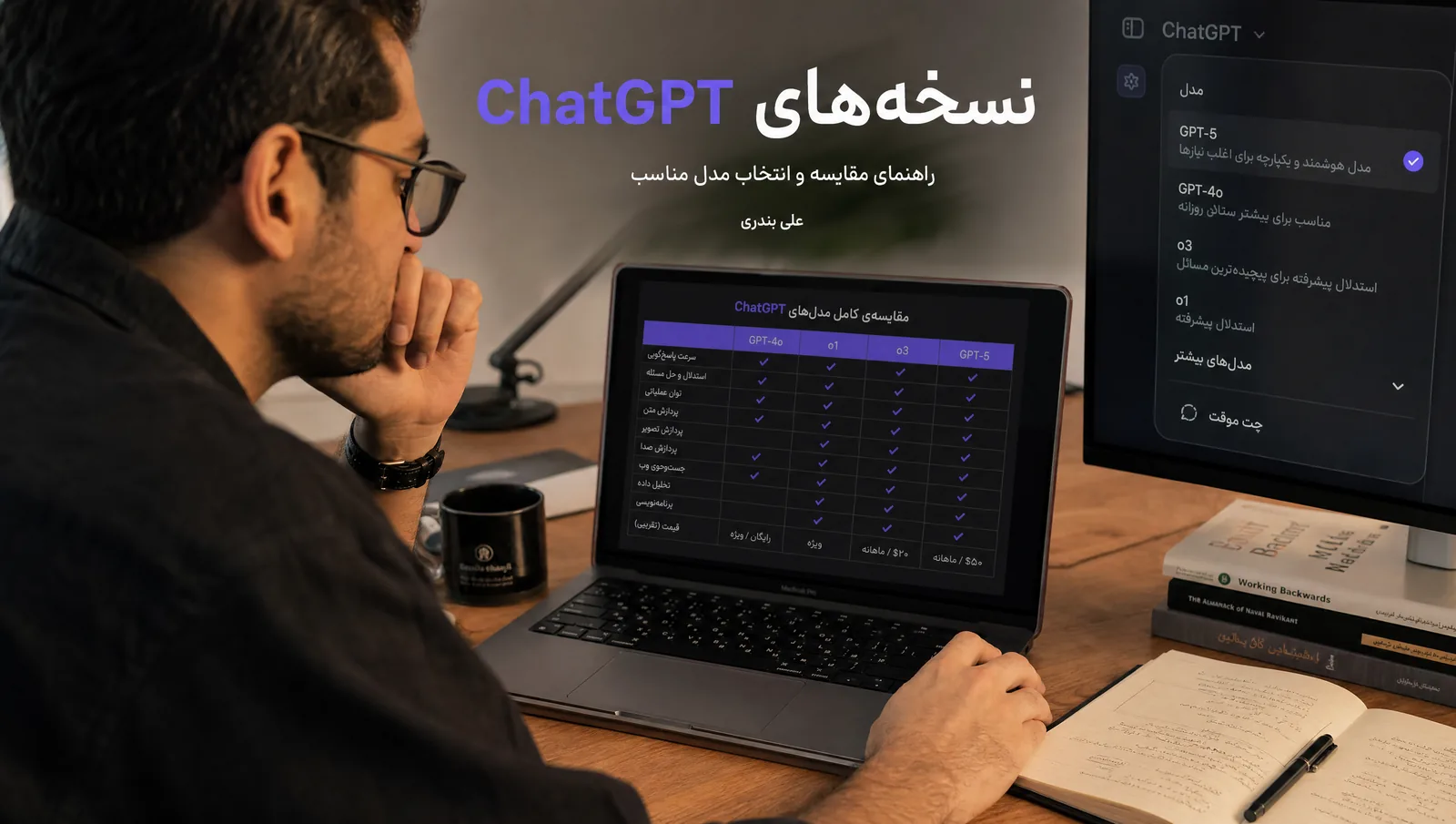 نسخه‌های ChatGPT: GPT-4o، o1، o3، GPT-5