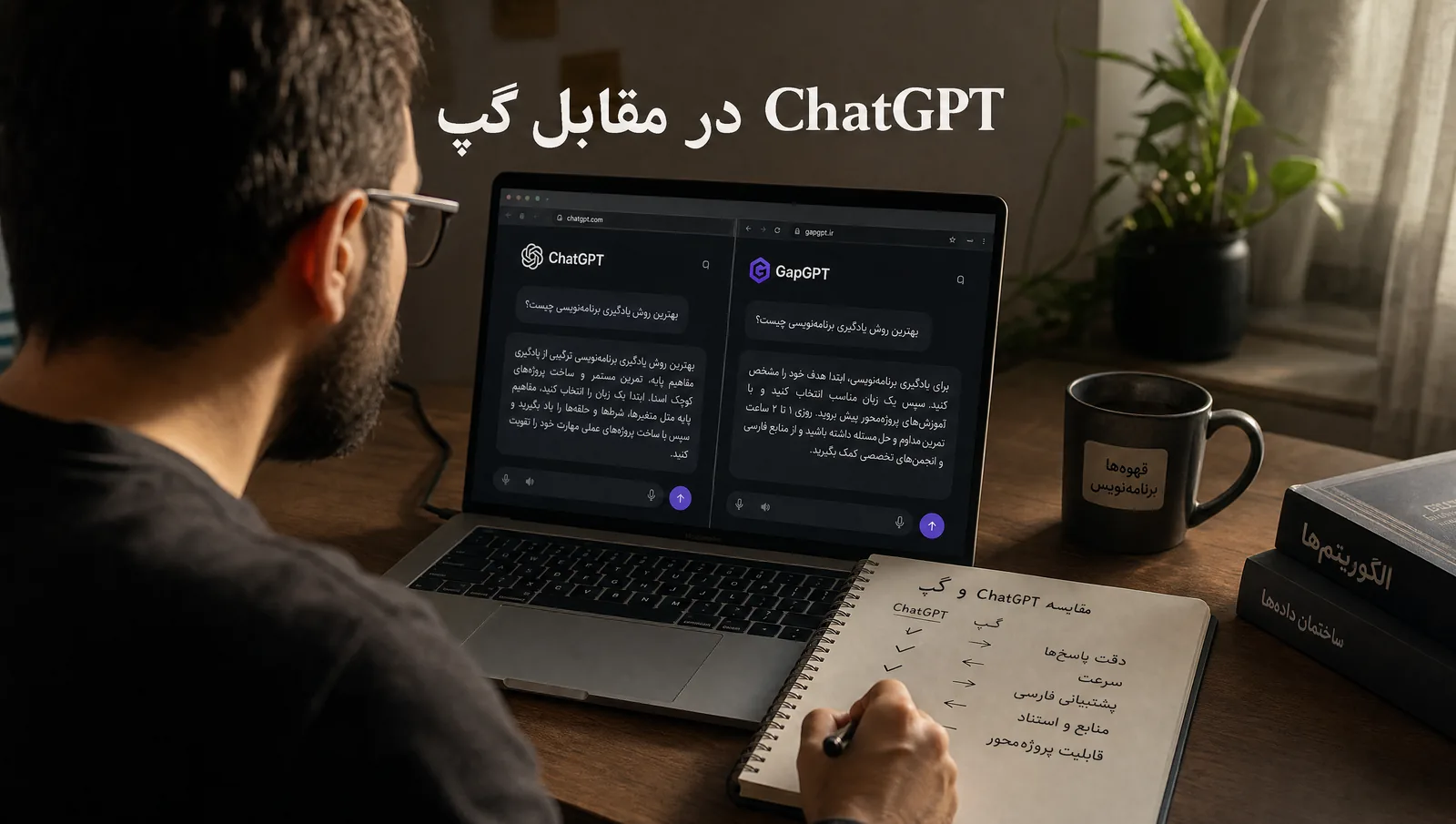 ChatGPT در مقابل گپ‌چت، کدام برای ایرانی‌ها بهتر است