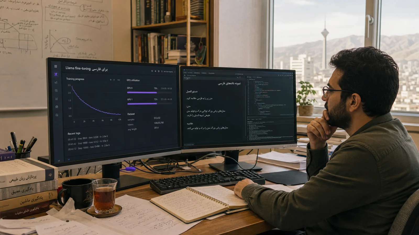 Llama fine-tuning برای فارسی
