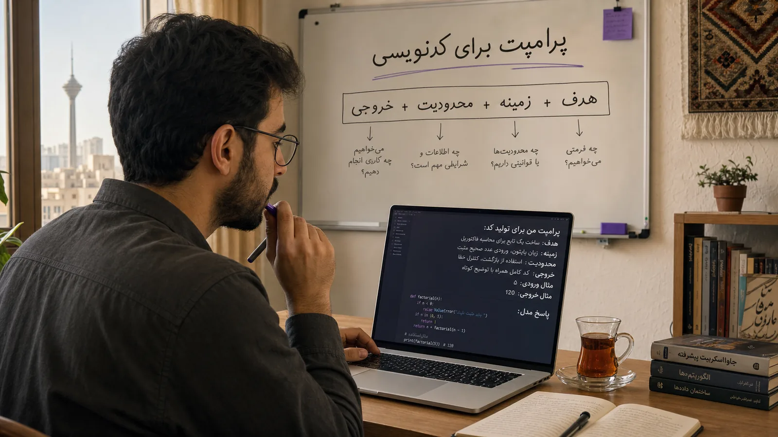 پرامپت برای کدنویسی