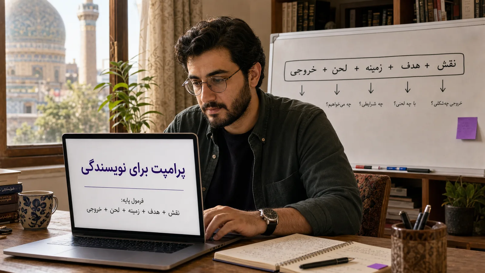 پرامپت برای نویسندگی