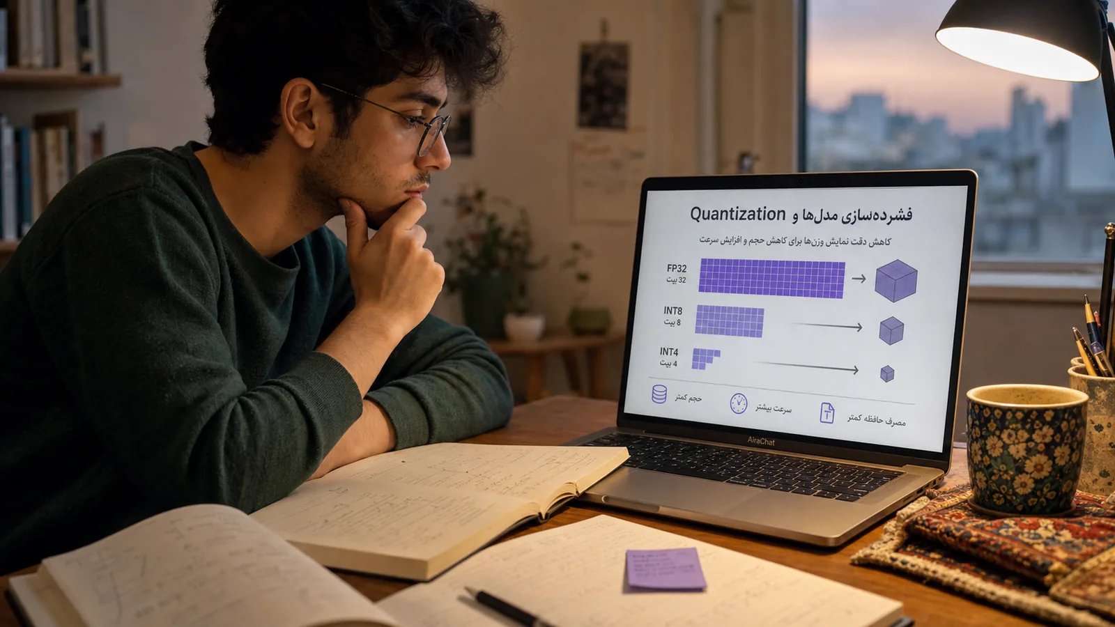 Quantization و فشرده‌سازی مدل‌ها