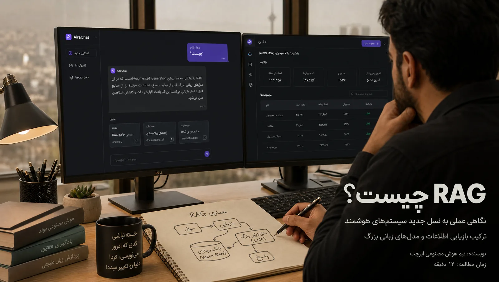 RAG چیست؟ ترکیب بازیابی و تولید در LLM