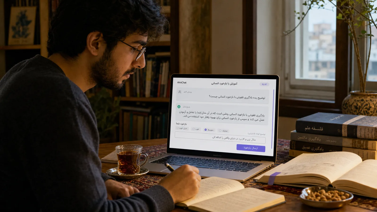 RLHF، آموزش با بازخورد انسانی