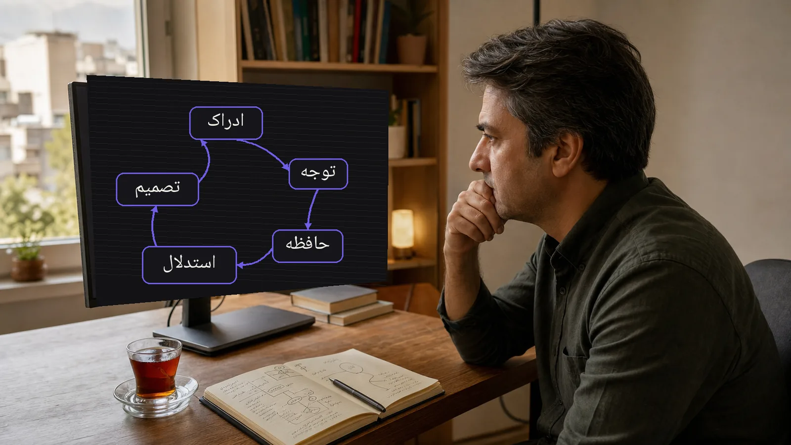 شناخت چیست؟ از ادراک تا تصمیم‌گیری به زبان ساده