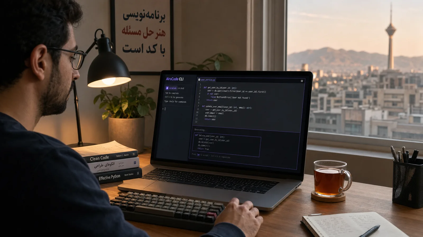 Tab completion هوشمند