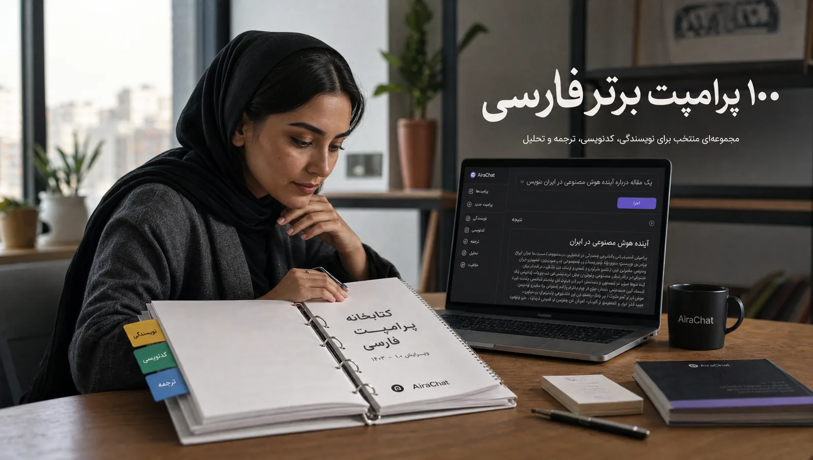 ۱۰۰ پرامپت برتر فارسی