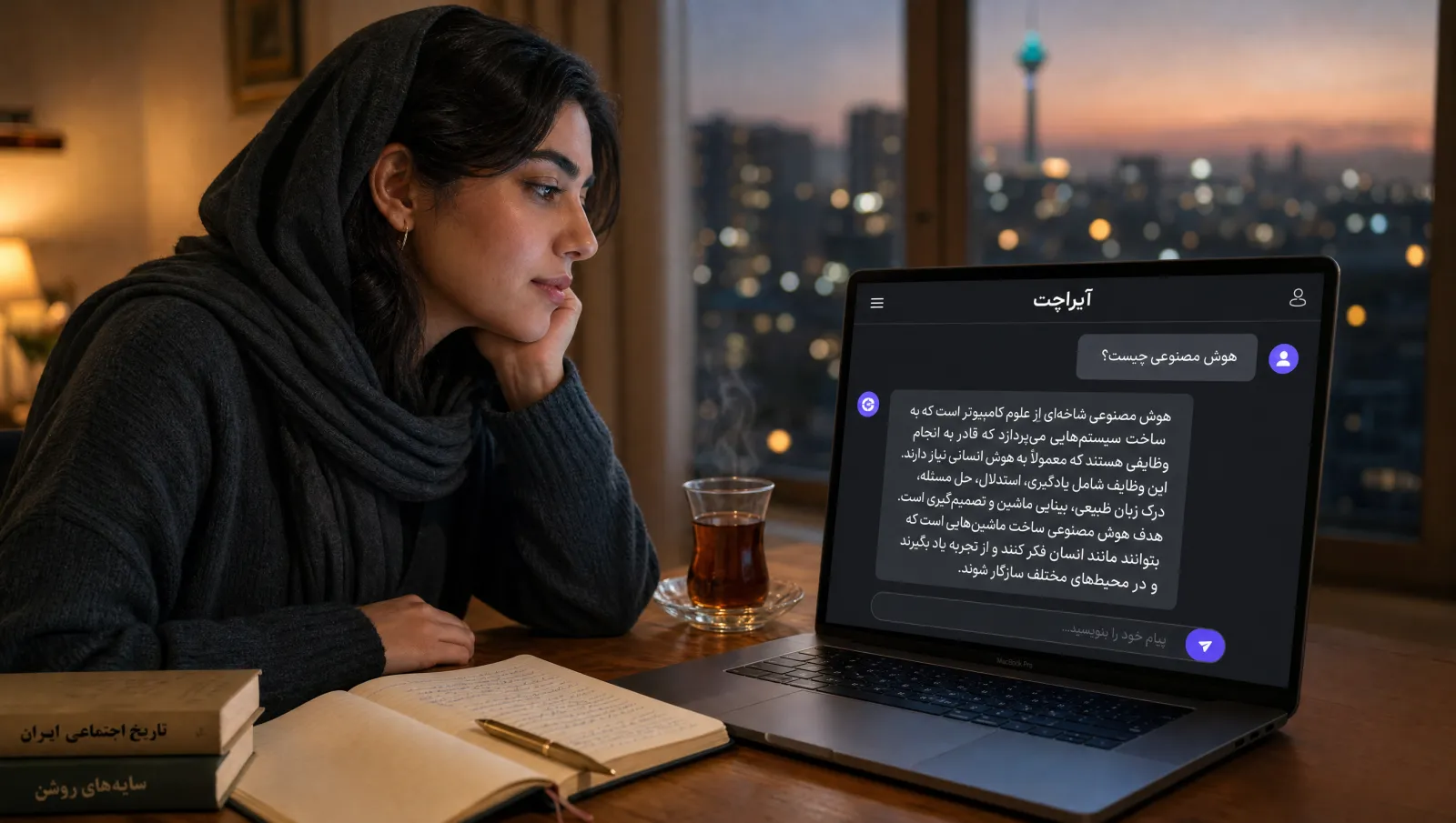هوش مصنوعی چیست؟ راهنمای کامل فارسی برای شروع در ۱۴۰۵